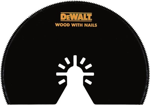 [064958] DeWalt DT20709-QZ Lama Semi Circolare in Titanio per Utensile Multifunzione 102mm