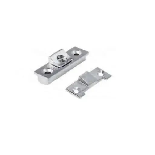 [065112] AGB A44805EB00 Cerniera Centrale a Scomparsa Artech Telaio Aria 12mm Anta Canalino 16/12 Battuta 24mm