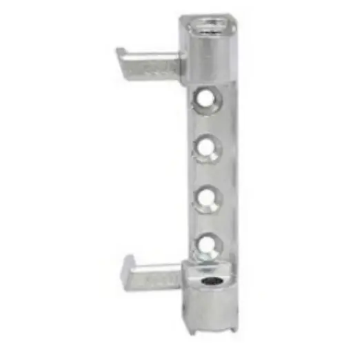 [066095] AGB A507180700 Supporto Forbice Artech per Serramenti in Pvc o Alluminio con Alette da Applicare Battuta 18mm