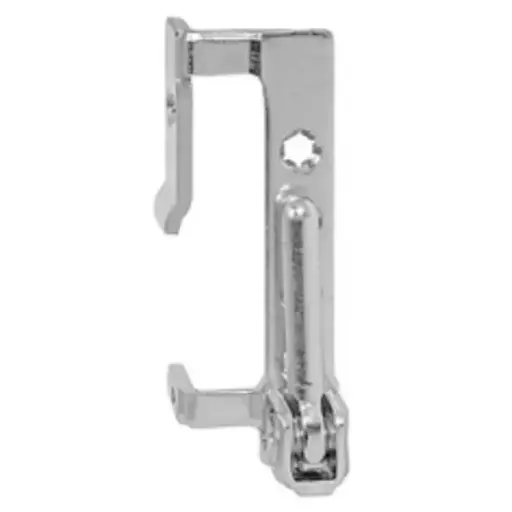[066099] AGB A508180702 Supporto Cerniera Artech Sinistro per Serramento in PVC o Alluminio con Alette da Applicare Battuta 18mm