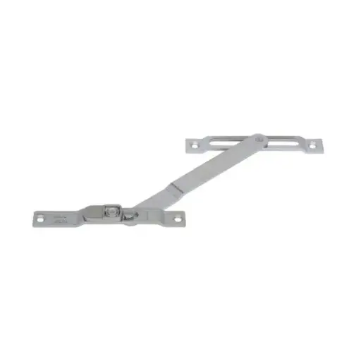 [066184] AGB A505450000 Forbice per Vasistas Artech per Cremonese Variabile Lunghezza 237mm Apertura 115mm Acciaio Finitura Argento