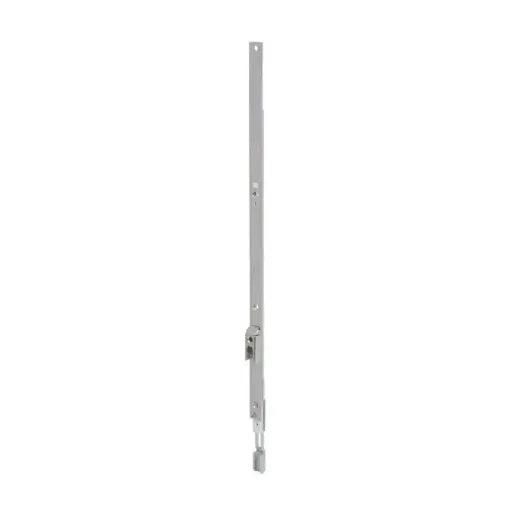 [066190] AGB A515811900 Prolunga con Incontro Artech per Serramento in Legno Pvc o Alluminio Lunghezza 400mm Acciaio Finitura Silver
