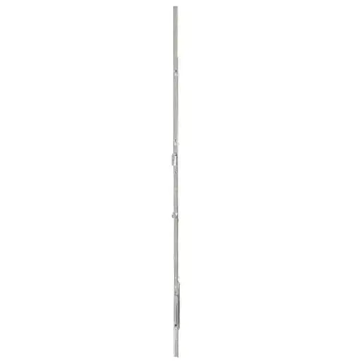 [066198] AGB A515041910 Catenaccio Passante Artech per Serramenti a Due Ante Canalino 16/12mm Altezza 2194-2510mm Maniglia Fissa