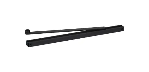 [067130] Geze 076490 Braccio Slitta TS 3000/5000 Senza Fermo RAL 9005  