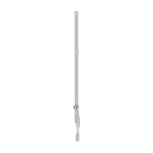 [073018] AGB A518030004 Prolunga Artech per Serramento in Legno Pvc o Alluminio Lunghezza 800mm 1 Nottolino a Fungo Acciaio Finitura Silver