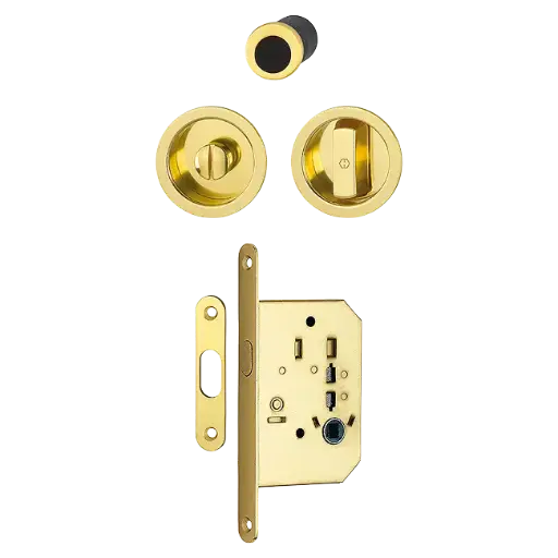 [073175] Hoppe 3948024 Spazio Kit/Accessori Beta 4920 F271 alluminio colore oro lucido 