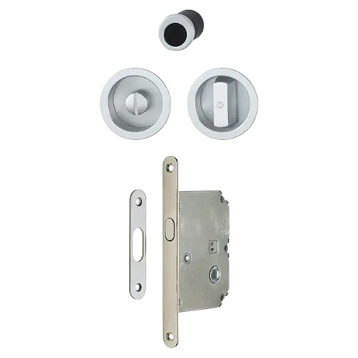 [073177] Hoppe 3948059 Spazio Kit/Accessori Beta 4920 F1 alluminio aspetto argento 