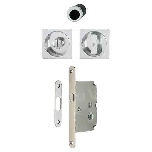 [073180] Hoppe 3948260 Spazio Kit/Accessori Beta 4921 F249 alluminio colore cromo lucido 