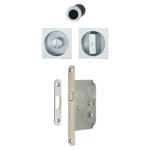 [073181] Hoppe 3948278 Spazio Kit/Accessori Beta 4921 F1 alluminio aspetto argento 