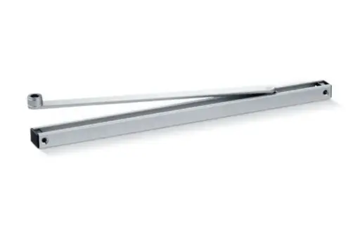 [074072] Geze 015695 Braccio Slitta TS 3000/5000 Senza Fermo RAL 9016 