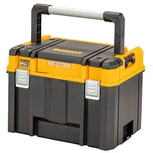 [075834] DeWalt DWST83343-1 Valigetta Portautensili Profonda con Maniglione T-Stak IP54 320x275x440mm