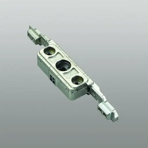 [078075] Savio 1212/7 Mono Movimento Monodirezionale per Ribanta 5 Frontale 125,8mm Finitura Zincata Bianca