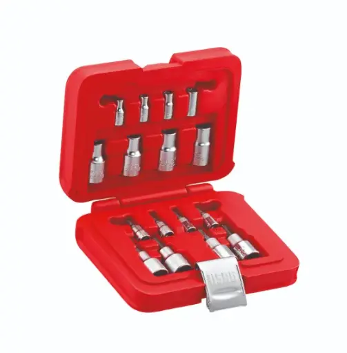 [079297] Usag U06010009 Set Bussole Torx in Cassetta Modulare da 16pz - 601 1/4-1/2  JTX16