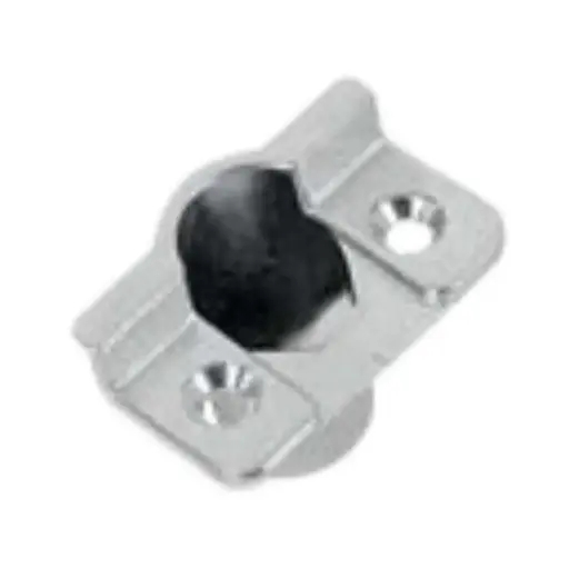 [079839] AGB A5121230CR Cerniera Centrale Artech per Serramento in Legno Parte Telaio Diametro 20mm Aria 12mm Interasse 13mm Zama Finitura Argento