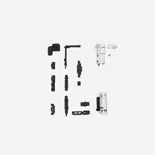 [080969] Master 3421GNEOPA.1 Anta Ribalta Ween Kit Base ERRE 40 140 kg Nero Opaco