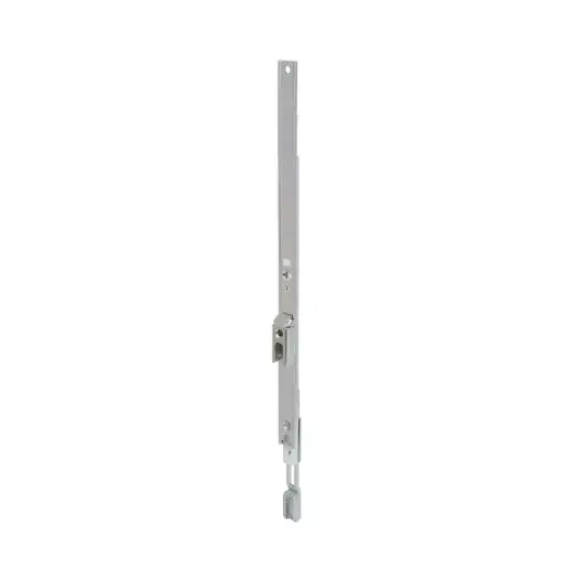 [081620] AGB A515811901 Prolunga con Incontro Artech per Serramento in Legno Pvc o Alluminio Lunghezza 200mm Acciaio Finitura Silver