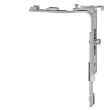 [082403] AGB A503020103 Movimento Angolare Artech per Serramento Anta Rettangolare Parte Superiore Taglio Parallelo Dimensioni 30x125mm