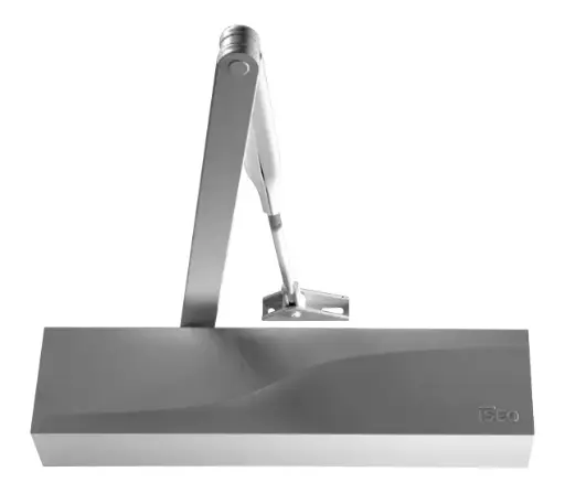 [083016] Iseo 376100033 Performance IS310 Chiudiporta Forza EN 3-6 a Compasso Senza Fermo Portata Massima 160Kg Argento