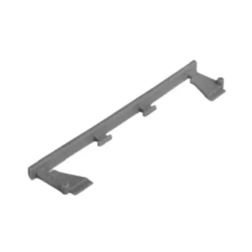 [084846] AGB A50543CR00 Spessore Adattatore Artech per Serramento in Alluminio e Legno Interasse 13mm Sede 24mm Dimensione 90x19x5mm Plastica Finitura Argento