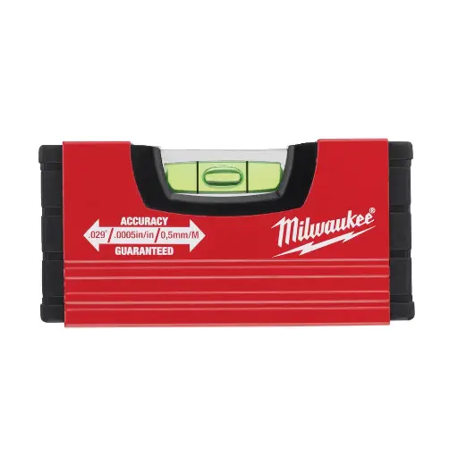 [085216] Milwaukee 4932459100 Livella Serie Mini Minibox Lunghezza 10cm Accuratezza 0.029°