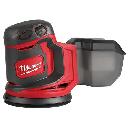 [086339] Milwaukee 4933464228 Levigatrice Rotoorbitale da 125mm M18 BOS125-0 Solo Corpo