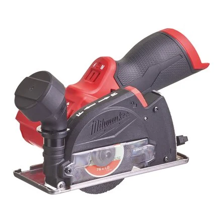 [086355] Milwaukee 4933464618 Mini Troncatrice Multimateriale M12 FCOT-0 FUEL 76mm Solo Corpo