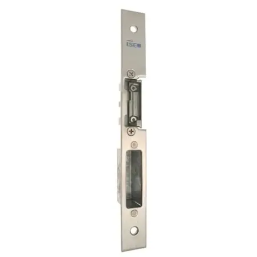 [086924] Iseo 033231 Contropiastra Chiusa Regolabile per Serratura Multiblindo 24x3x220mm Sinistra Acciaio Inox