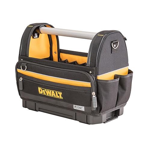 [087051] DeWalt DWST82990-1 Borsa Base Rettangolare Aperta Portautensili Morbida con Maniglia Tstak