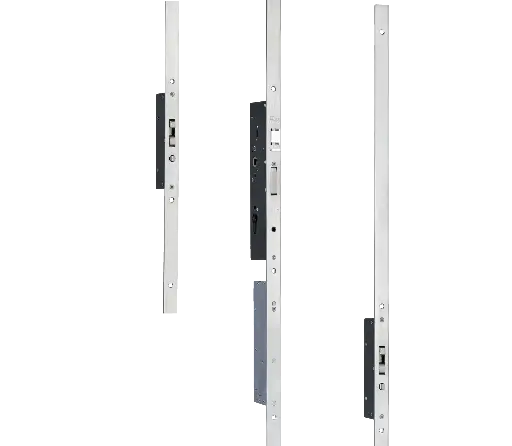 [087243] Iseo 7A3610352.D Multiblindo Emotion Serratura Motorizzata Autorichiudente Frontale Piatto Acciaio Inox E35 Din Destra 2300x24x3mm