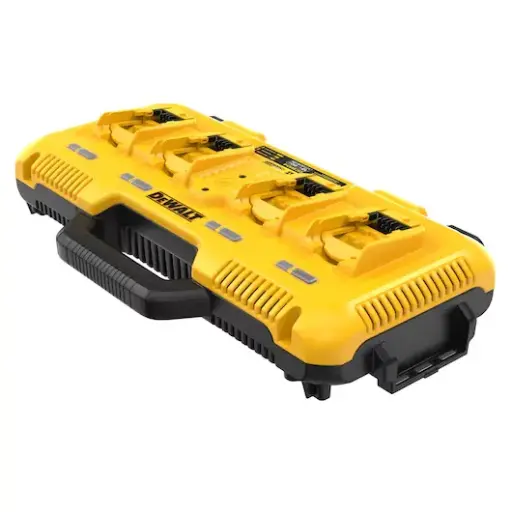 [087483] DeWalt DCB104-QW Caricabatterie per utensili 54V a 4 Ingressi per uso con DCB60 DCB204