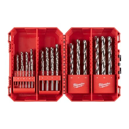[087621] Milwaukee 4932493870 Set Thunderweb Punte Metallo HSS-G-DIN 338 25 Pezzi