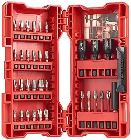 [089649] Milwaukee 4932430905 Set BIT Shockwave per Avvitatori Chiavi e Punte Resistente Agli Urti 33 Pezzi