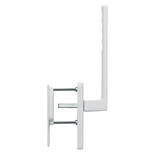 [089708] Hoppe 11600585 Maniglione HS Toulon HS-0737/419N-AS/420 F9016 bianco traffico 