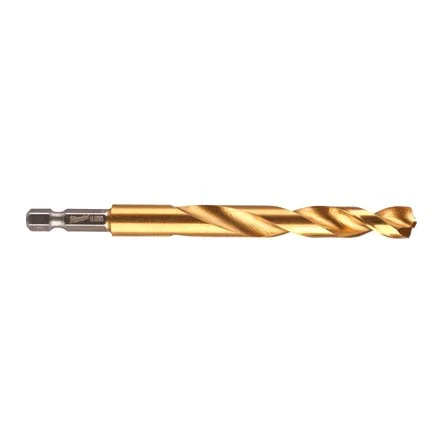 [090481] Milwaukee 48894723 Punta Metallo HSS-G Titanio Shockwave Attacco 1/4˝ Hex ⌀10x120mm