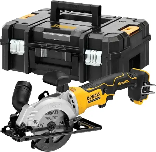 [090722] DeWalt DCS571NT-XJ Sega Circolare Compatta 18V Brushless Solo Corpo Macchina con Valigia T-Stak