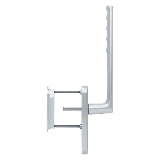 [090826] Hoppe 11846872 Maniglione HS Hambur HS-0700/431N-AS/422 F1 alluminio aspetto argento 