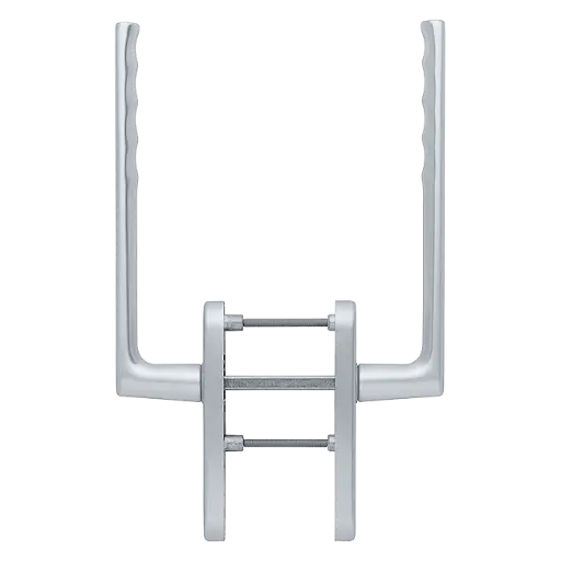 [090830] Hoppe 11847682 Maniglione HS Hambur HS-0700/431N-AS F1 alluminio aspetto argento 