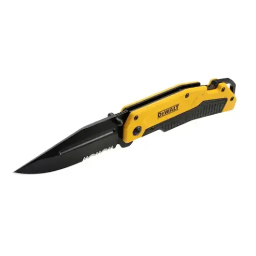 [091389] DeWalt DWHT0-10313 Coltello Cutter Sport Pieghevole Lama da 80mm
