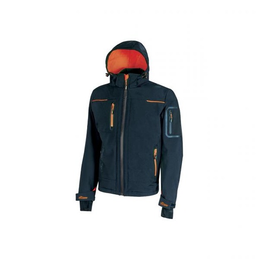 [091709] GIACCA SOFTSHELL SPACE BLU     DEEP TG.L