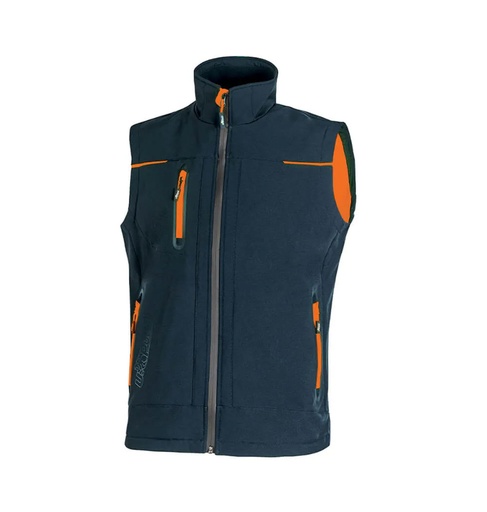 [091716] GILET SOFTSHELL BLU DEEP       UNIVERSE  TG.M