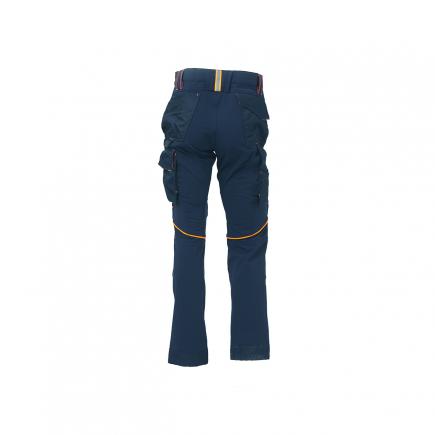 [091736] PANTALONE ATOM IN TESSUTO      BLUE DEEP TG.M