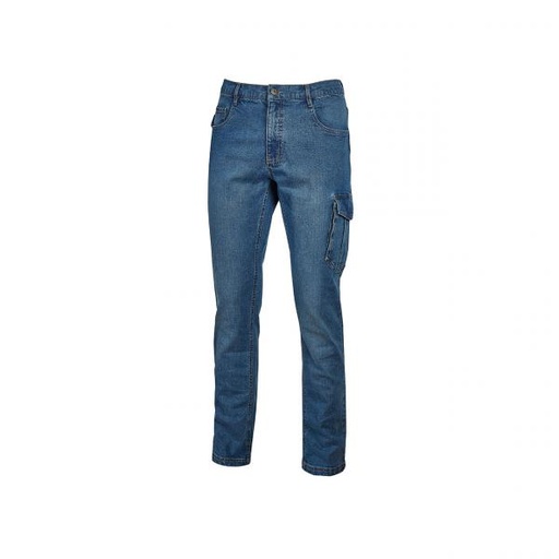 [092471] JEANS 5 TASCHE ELASTICIZZATO   GUADO JEANS TG.M