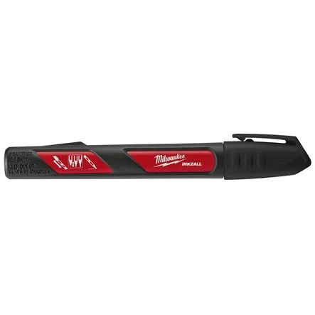 [092828] Milwaukee 48223731 Pennarello a Vernice Liquida Nero Punta Media M