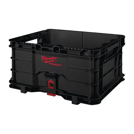 [092834] Milwaukee 4932471724 Container Contenitore Cassetta PackOut 450x390x250 Impermeabile Capacità 22Kg