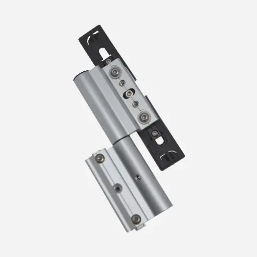 [093020] Master 8073ARGEN Cilindrika Cerniera Filiforme per Porte ad Aggancio Rapido a 2 Ali 120Kg Argento