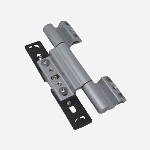 [093026] Master 8073ARGEN.6 Cilindrika Cerniera Filiforme per Porte ad Aggancio Rapido a 3 Ali Argento