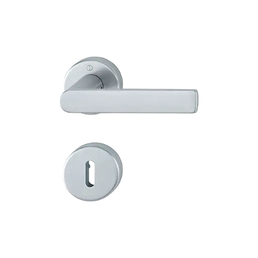 [093388] Hoppe 3884323 Grt. con rosetta Losang M1642/42K/42KS F41-R cromo satinato - Resista® 