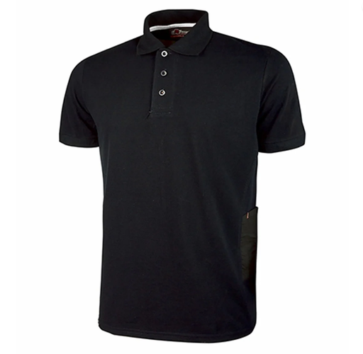 [093659] POLO GAP BLACK CARBON          TG.XL
