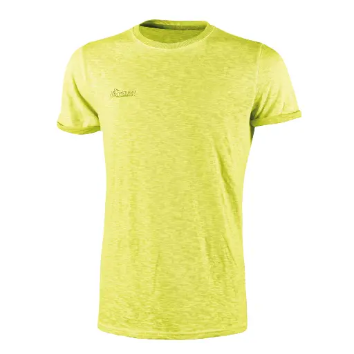 [093881] U-Power FLUO EY195YF M T-Shirt Maglietta Manica Corta Gialla