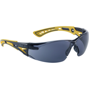 [094090] OCCHIALI BOLLE RUSH           STANGHETTE GIALLE LENTE FUMÈ